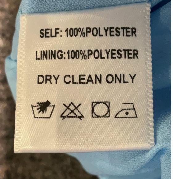 Buddy Love Hyacinth Blue Cutie Crop & Skirt Set Women’s Large - Picture 8 of 9